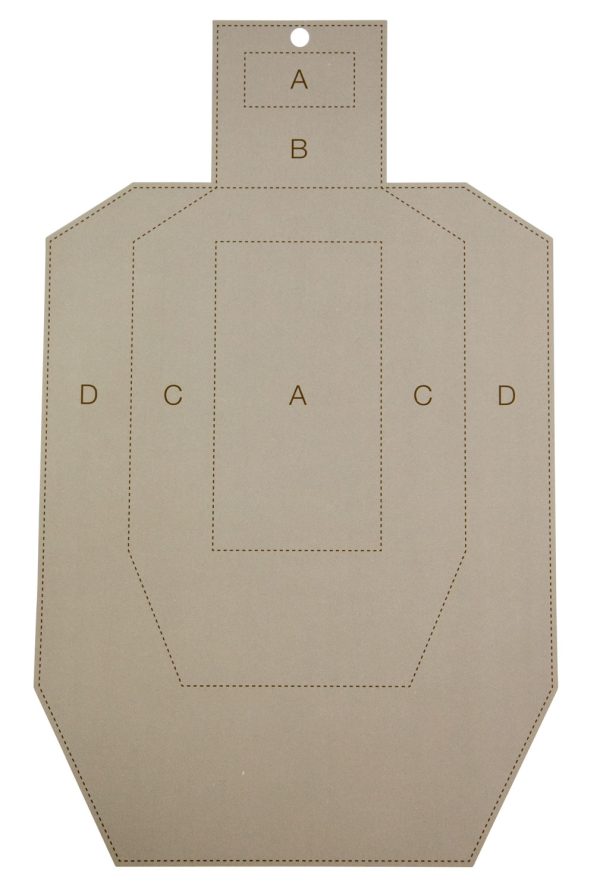 BIR 37018 EZESCORER 12X18 BC IPSC PRC 100