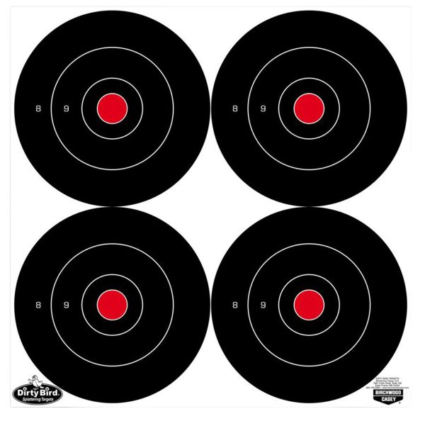 BIR 35570          DIRTYBRD 6″ BULLSEYE      100PK