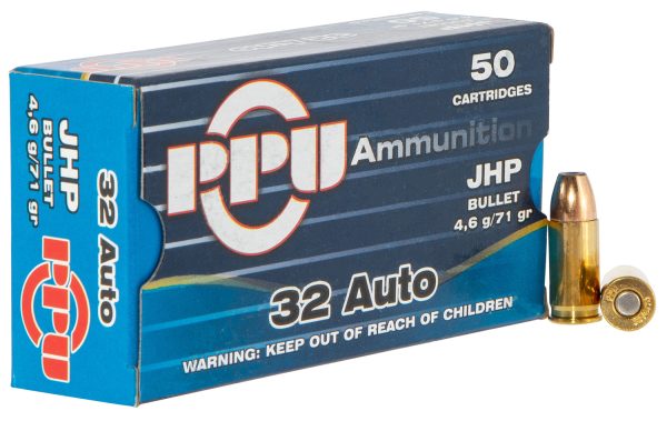 PPU PPD32A      32 ACP       71 JHP          50/20