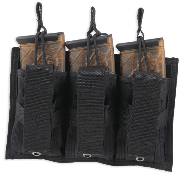 BDOG BDT-62      TRI-DBL MOLLE MAG POUCH       BLK