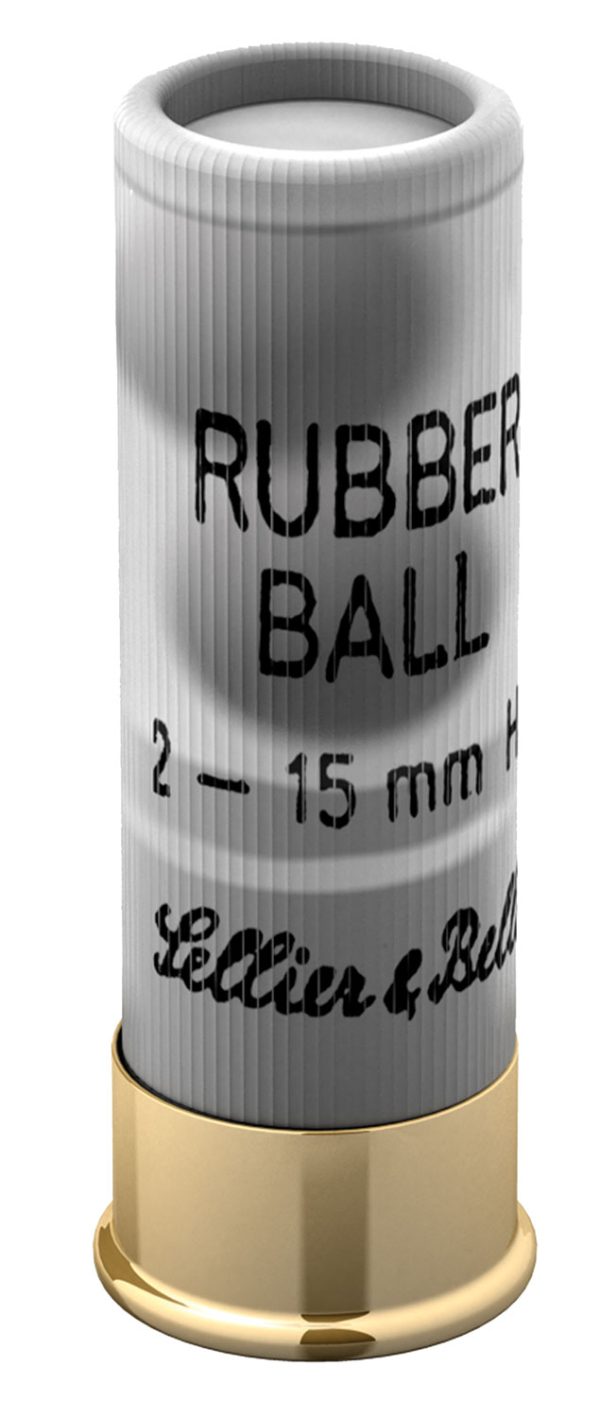 S&B SB12RBB        12GA      RUBBER 2 BALL   25/10
