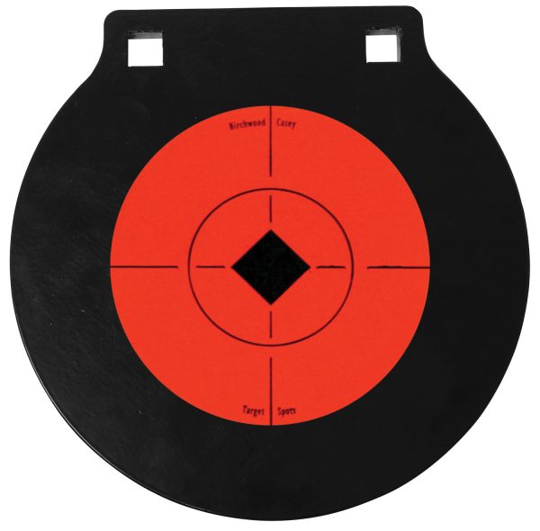WOT 47608          6″  GONG 2 HOLE AR500 3/8″