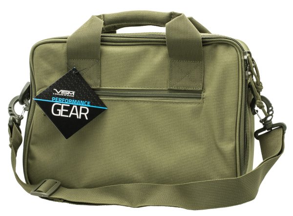 NC CPDX2971G     DELUXE PISTOL CASE GREEN