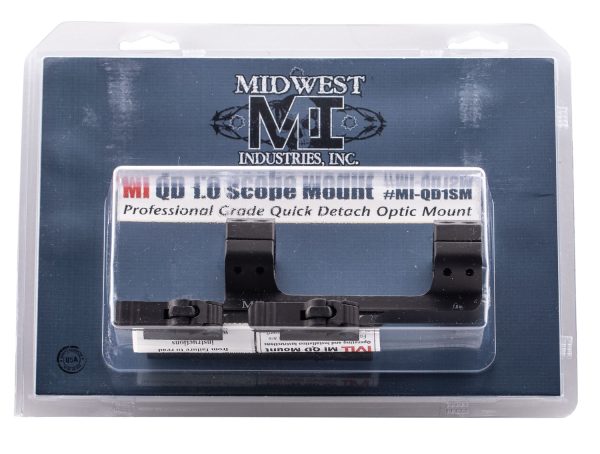 MIDWEST MI-QD1SM 1IN QD SCP MNT 1.5 OFFSET
