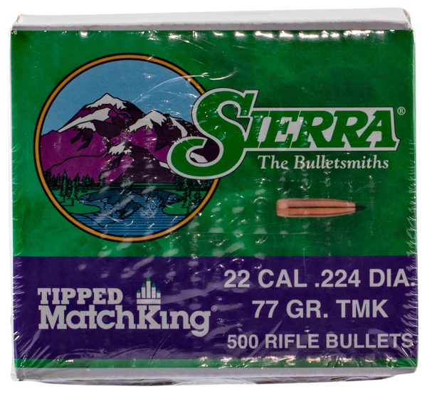 SIERRA 7177C .224  77 TIPPED MK            500