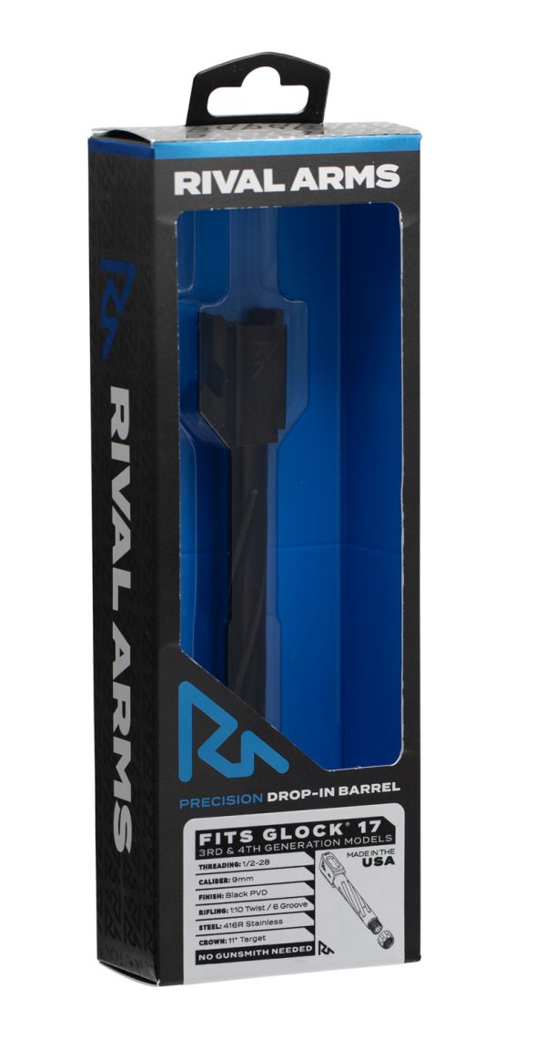 RIVAL RA20G102A    BRL GLOCK17 GEN3/4 TWST TD BLK
