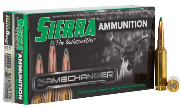SIERRA A411004   6MM CREEDMOOR   100 TGK     20/10
