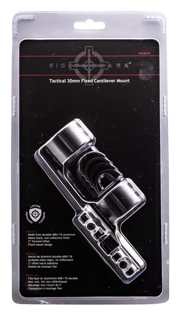 SIGHT SM34019 TACT 30MM FIXED CANT MNT