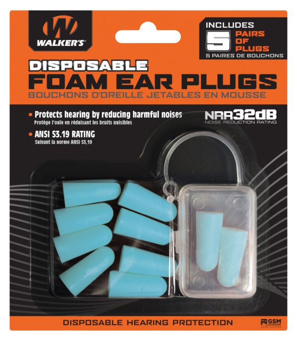 WLKR GWP-FP5PK-TL      FOAM EAR PLUG 5PK TEAL