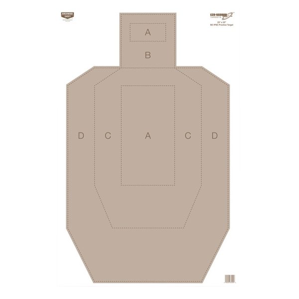 BIR 37029          EZESCORER 23X35 IPSC PRCT   5PK