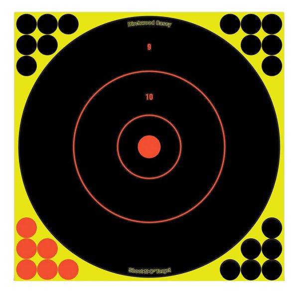 BIR 34070          SHOOT-N-C 12″ BULLSEYE    100PK