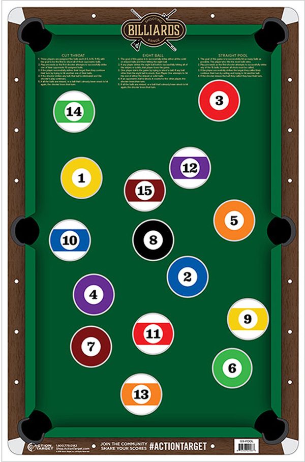ACTION GSPOOL100 BILLIARDS 100BX