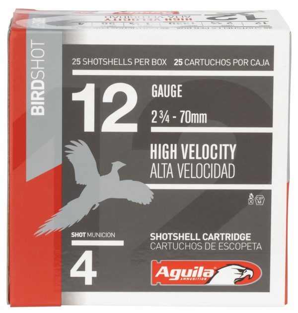 AGUILA 1CHB1204 GAME HV  12G 2.75 #4   1-1/4 25/10