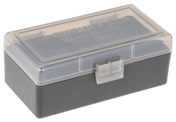 BERRYS 92948     403 AMMO BOX  .38/357  50R SMK/BK