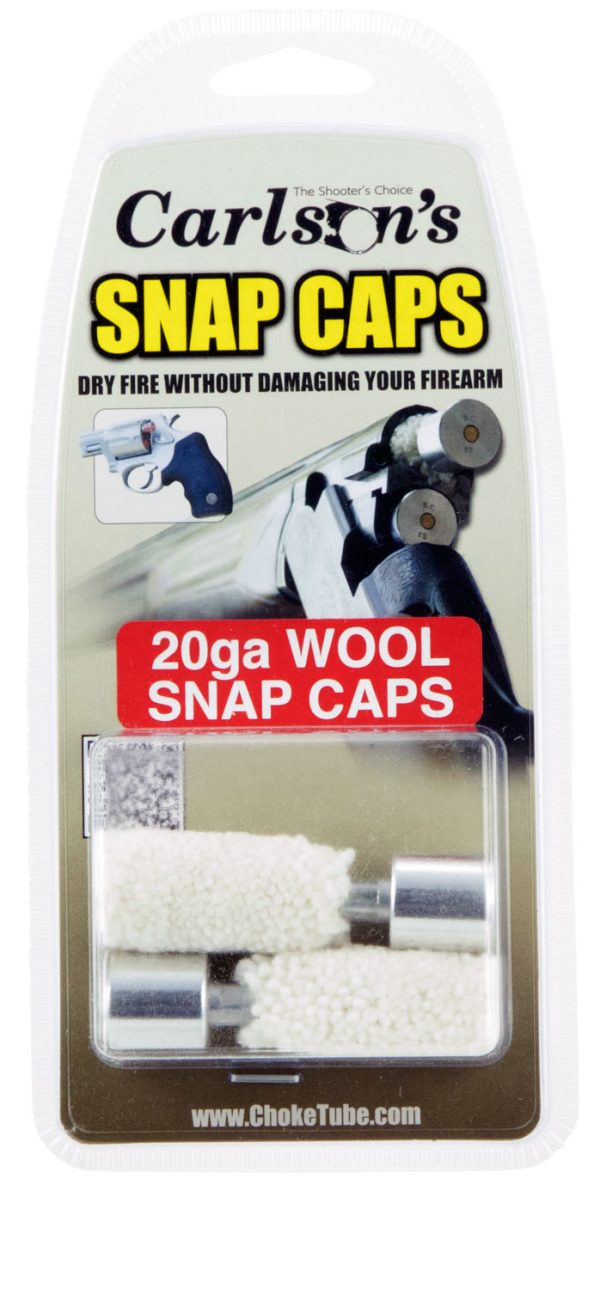 CARL 00106 WOOL SNAP CAPS 20GA     2PK
