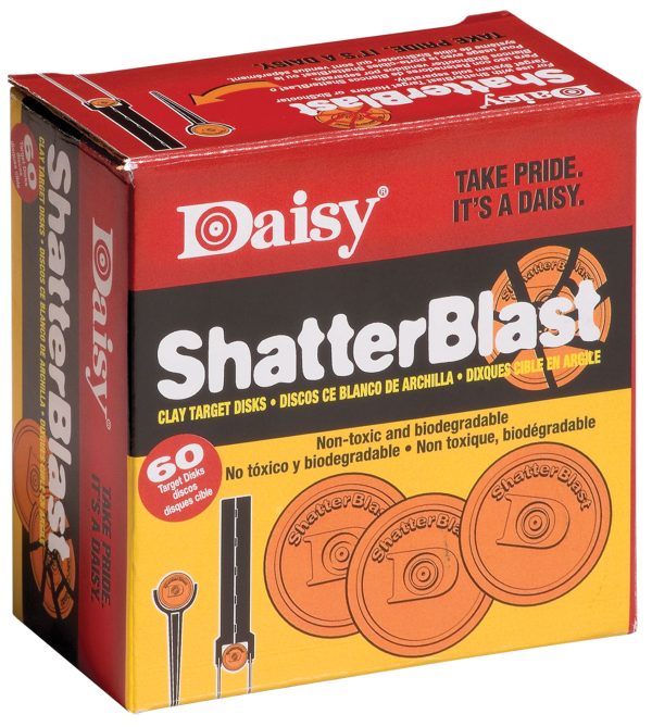 DAISY 990873-406  SHATRBLST CLAY TGT 60