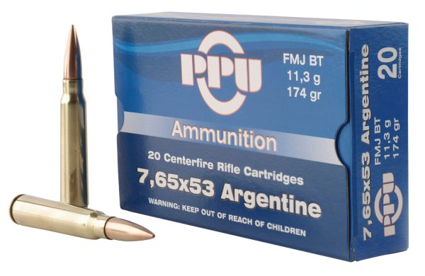 PPU PP7AF 7.65X53ARG 174 FMJ 20/10
