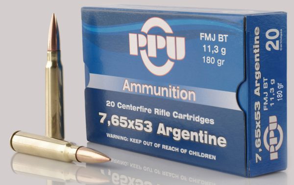 PPU PP7AS 7.65X53ARG 180 SP 20/10