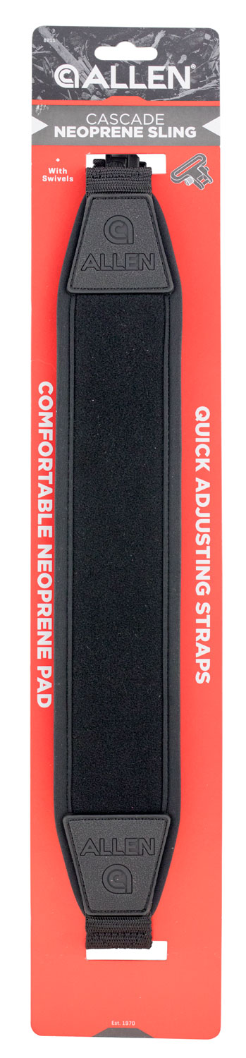 ALLEN 8211   CASCADE SLING W/SWVLS BLK