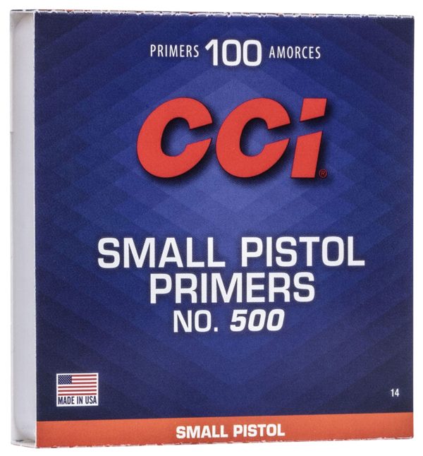 CCI 14  #500   STD SM PSTL    PRIMR   1000/5