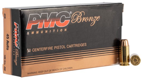PMC 45B      45ACP   185 JHP                 50/20
