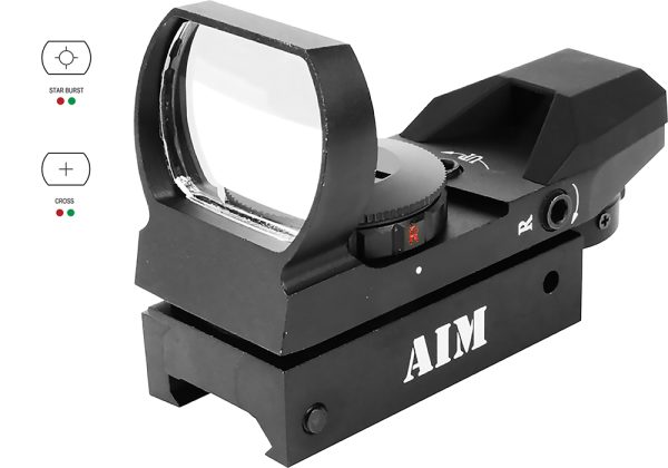 AIMSPORTS RT4-03    RED DOT 1X34 REFLEX  4RET R&G