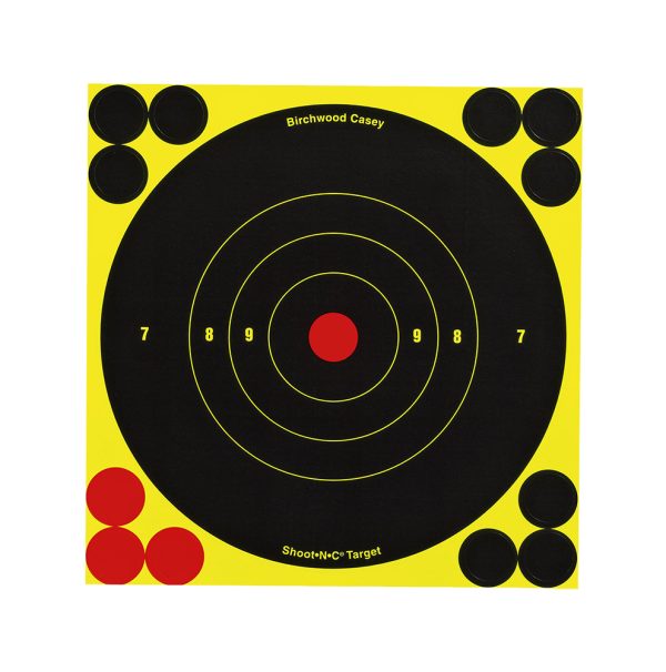 BIR 34512          SHOOT-N-C 6″  BULLSEYE     12PK