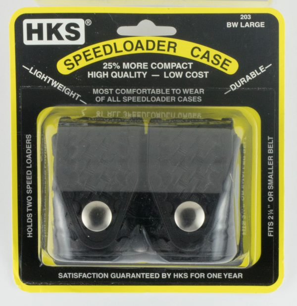 HKS 203BLBN SPEEDLOADER CASE LGE BLKBSK