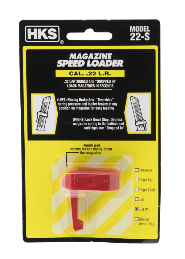 HKS 22S    MAG LOADER 22LR S&W