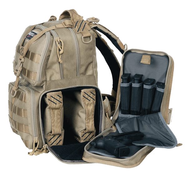 GPS T1612BPT    TR BACKPACK HOLDS 3 HGN        TAN