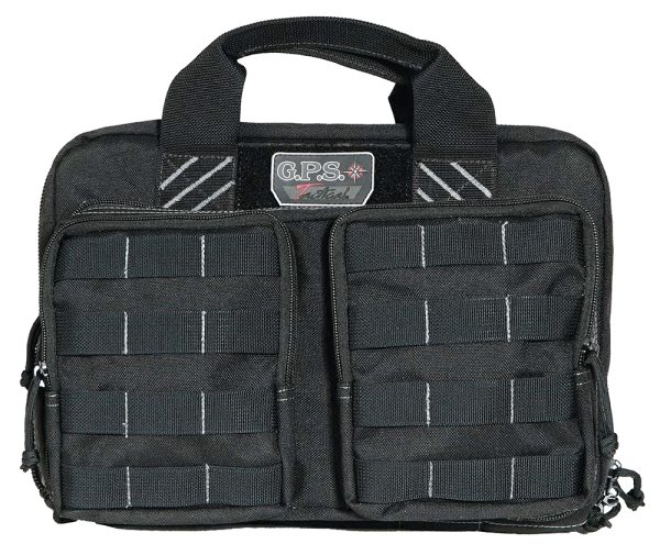 GPS T1311PCB TACT QUAD CASE W/2 PSTL RBAG BLK