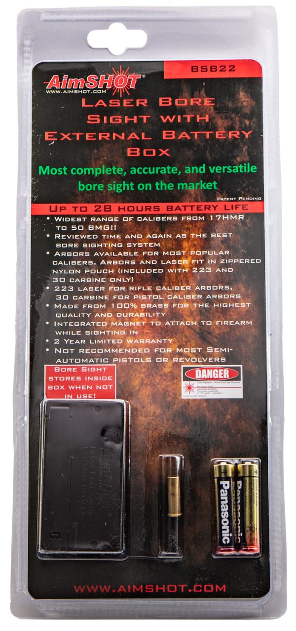 AIMS BSB22         22LR LSR BORESIGHTER EB