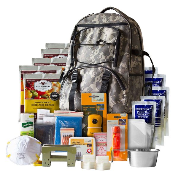 WISE RW01-622GSG 64 PIECE SURVIVAL BACK PACK