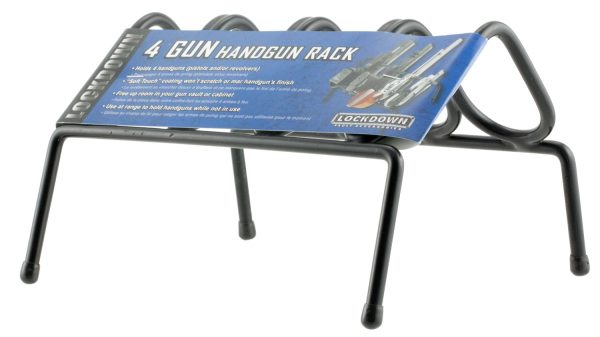 LOCKDOWN 222200    HANDGUN RACK 4 GUN