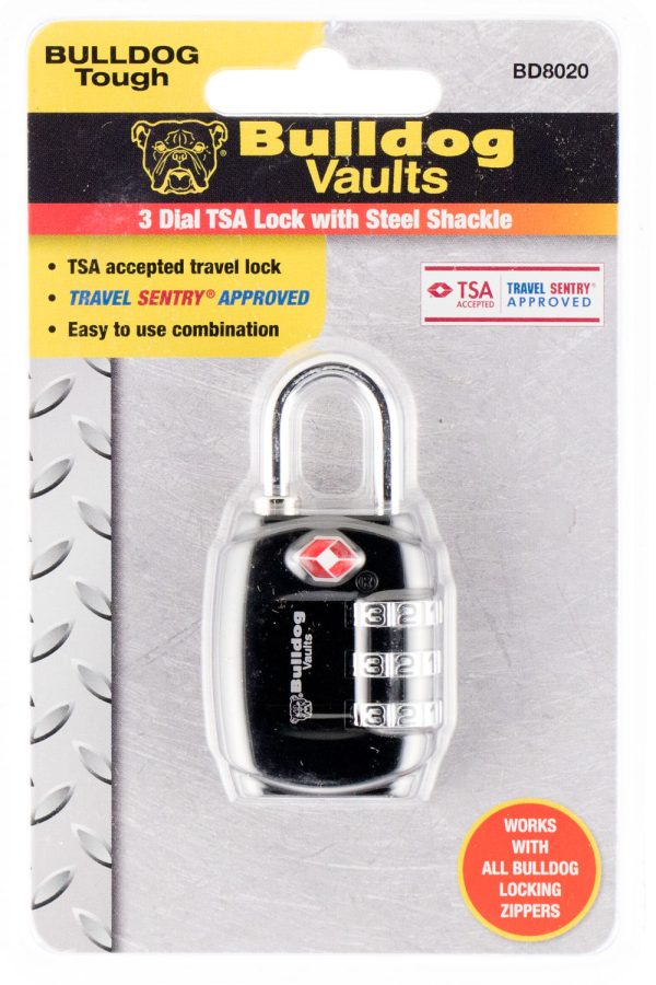 BDOG BD8020      TSA LOCK W/STEEL SHANK