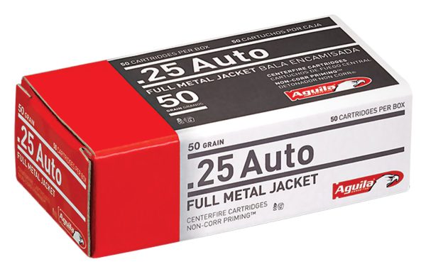 AGUILA 1E252110      25AUTO     50FMJ        50/20