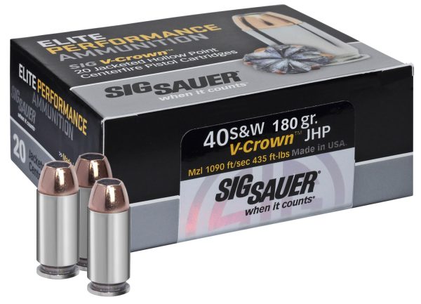 SIG E40SW2-20 VCRWN 40S 180 JHP 20/10