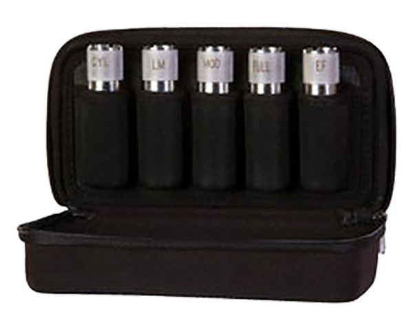 CARL 00400 BLACK NYLON 5 TUBE CASE