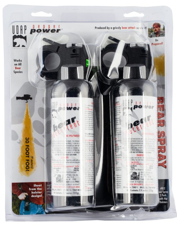 UDAP BS2 BEAR SPRAY 225G 2PK