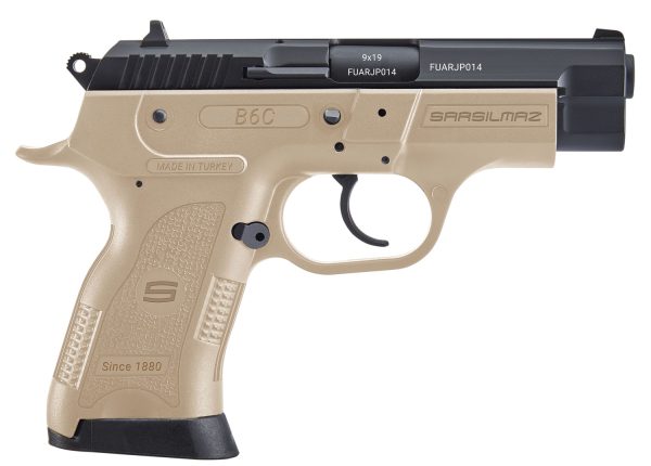 SAR USA B6C9FD B6C CMPT FDE 9MM 13RD