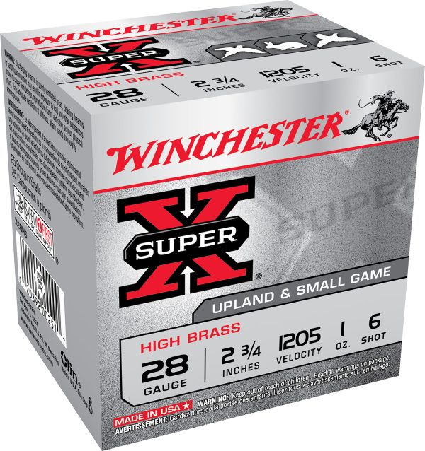 WIN X28H6 SUPER-X 28 2.75 6SH 1OZ 25/10