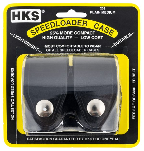 HKS 203PMBN SPEEDLOADER CASE MED BLK