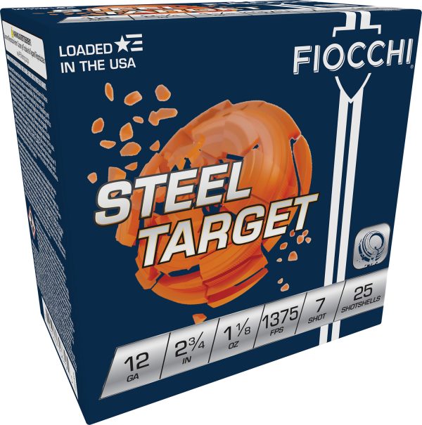 FIO 12S1187   STEEL TGT  12 2.75 7SHT   11/8 25/10