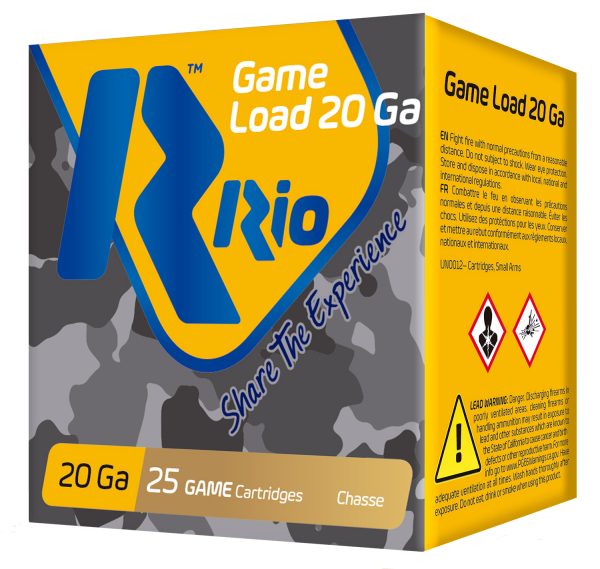 RIO RC208      GAME LOAD   20 2.75 8SHT 1OZ  25/10