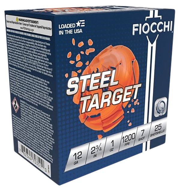 FIO 12SLR7    STEEL TGT  12 2.75 7SHT   11/8 25/10