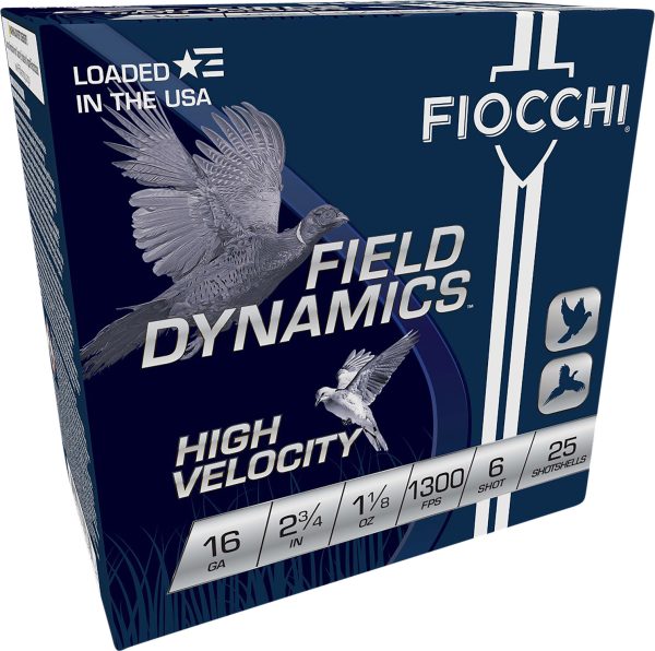 FIO 16HV6     HIGH VEL 16   2.75  6SHT  11/8 25/10