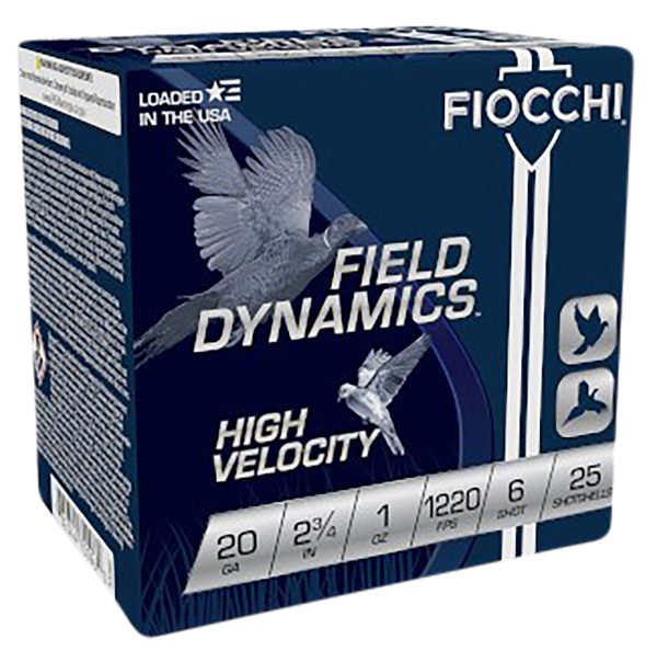 FIO 20HV6     HIGH VEL   20 2.75 6SHT   1OZ  25/10