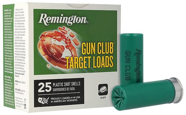 REM 20081 GC1218   GUN CLUB 12GA   8SHT  1OZ 25/10