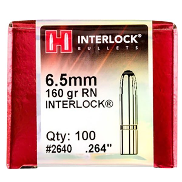 HORN 2640   BULL .264 160 RN                100/15