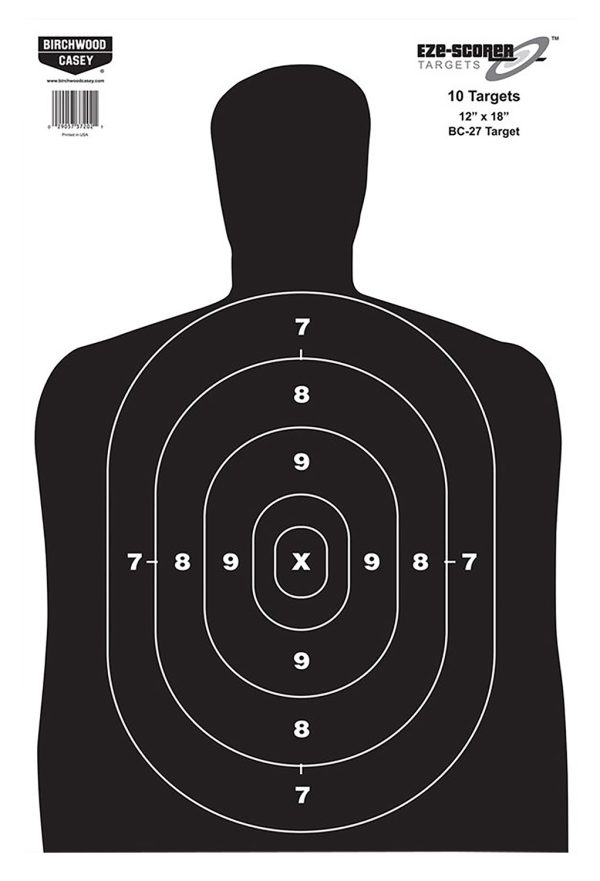 BIR 37005 EZESCORER 12X18 BC27 TARGET 100